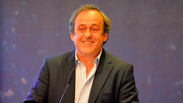 Michel Platini desvela the three players that the Barça misses