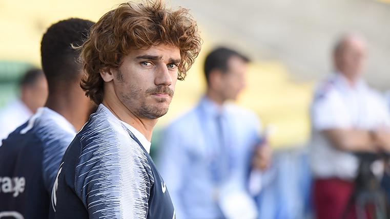 Specific plan of training for Griezmann while it expects to the Barcelona