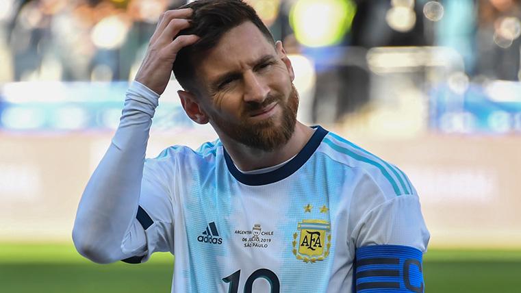The UEFA denies that the Argentinian of Leo Messi can play the Nations League