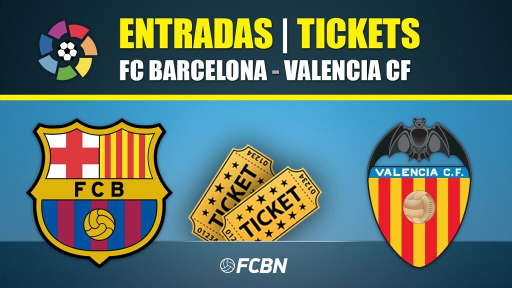 Tickets FC Barcelona-Valencia – LaLiga Santander 2019-20
