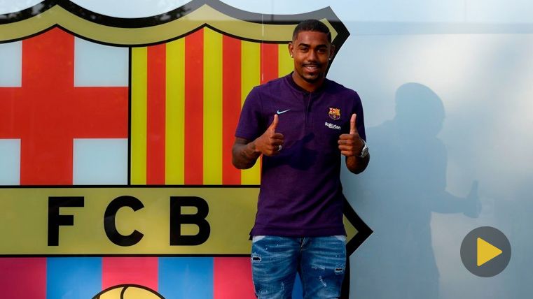 Zenit teases Roma in its announcement of the signing of Malcom