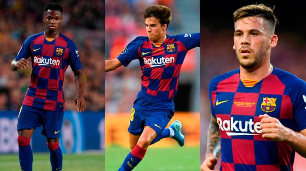 Ansu Fati, Riqui Puig and Carles Pérez: three ‘pearls’ to take care of