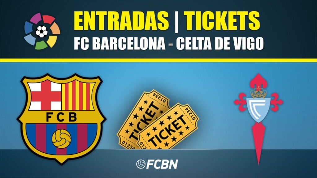 Tickets FC Barcelona-Celta de Vigo – LaLiga Santander 2019-2020