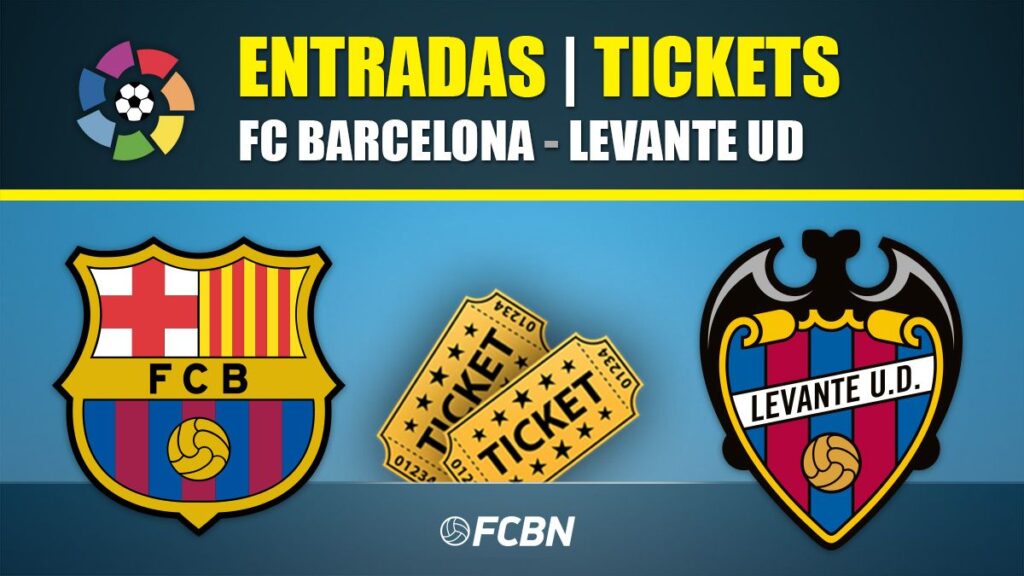 Tickets FC Barcelona-Levante – LaLiga Santander 2019-2020