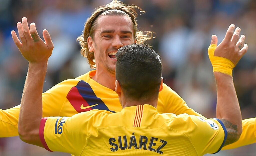 Griezmann, happy: “With Messi and Suárez we’re still knowing us”