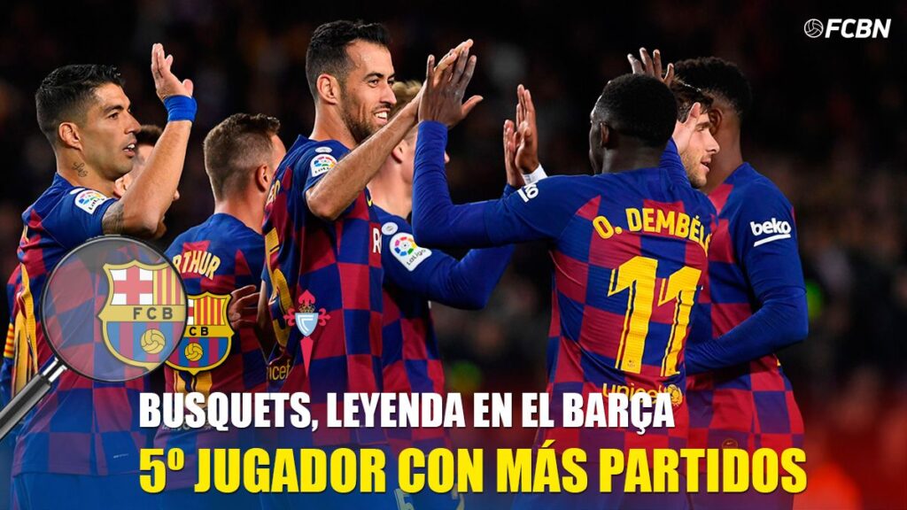 Sergio Busquets sentenced the Barça-Celta from the frontal of the area