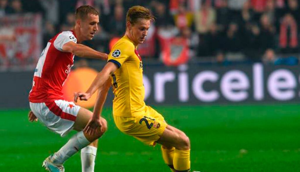 Soucek, star of Slavia, excited to play at Camp Nou