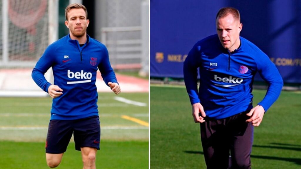 Medical statements of Barça about the injured Arthur and Ter Stegen