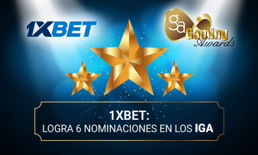1xBet attains 6 nominations in the International Gaming Awards