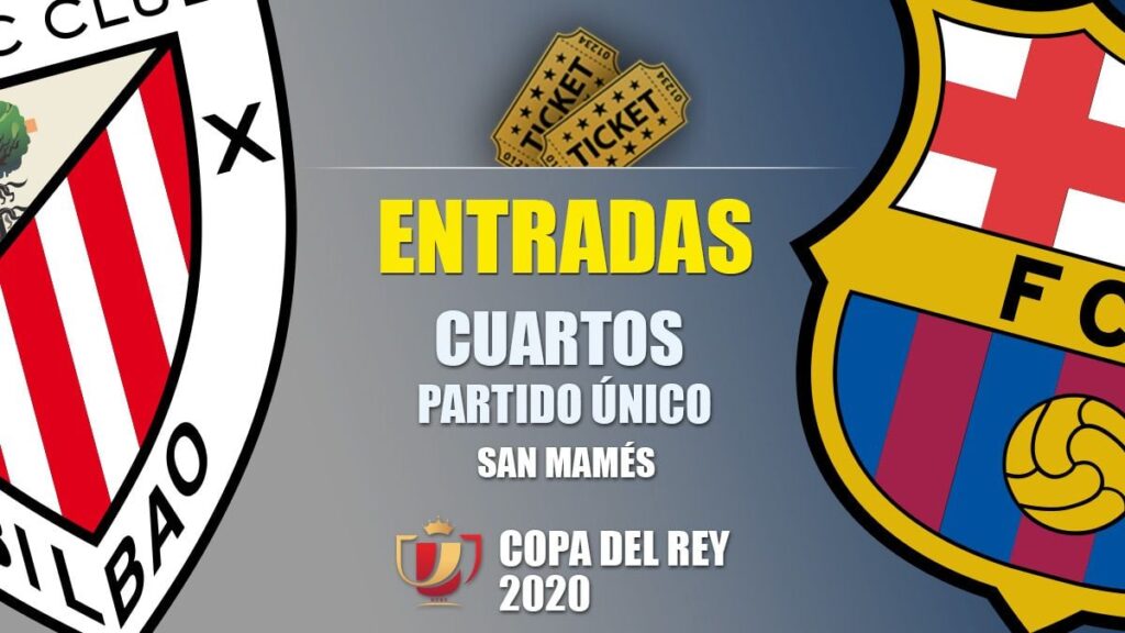 Tickets Athletic Club vs FC Barcelona – Cup 2019-2020