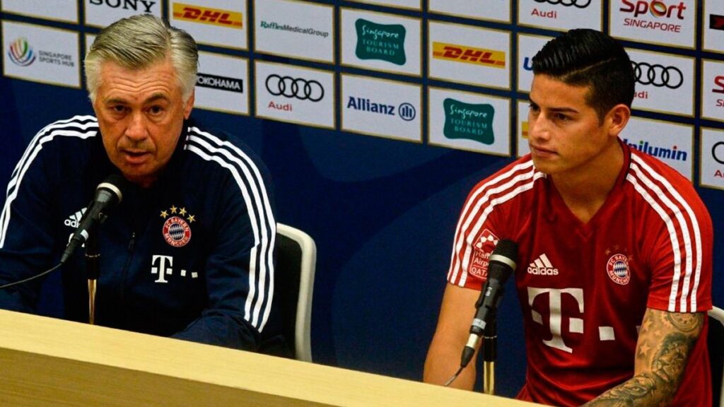 Ancelotti knocks again on the door of James and wants to take him to Everton