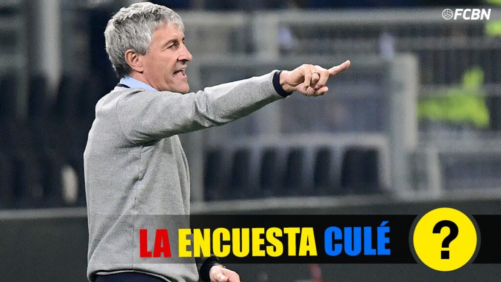 POLL: What seems you Quique Setién like new coach of the Barça?