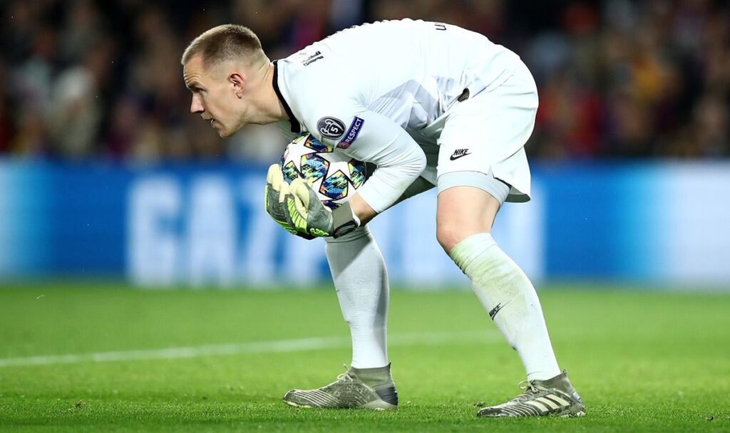 The angel of Barça: Ter Stegen detained a penalty to Maxi Gómez