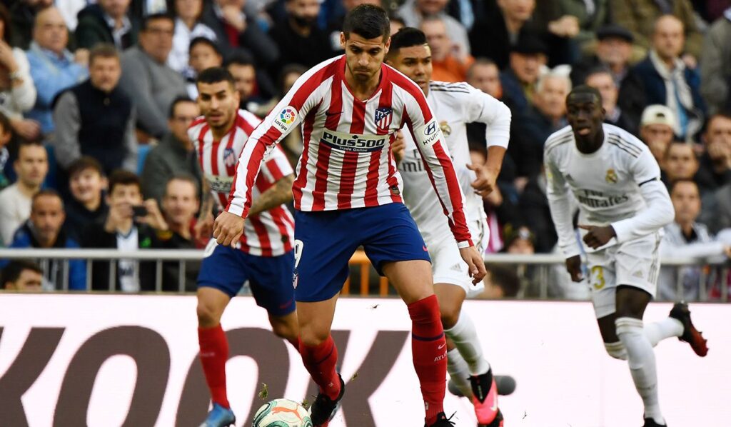 The controversy of derby: Atlético requested a penalty from Casemiro to Morata
