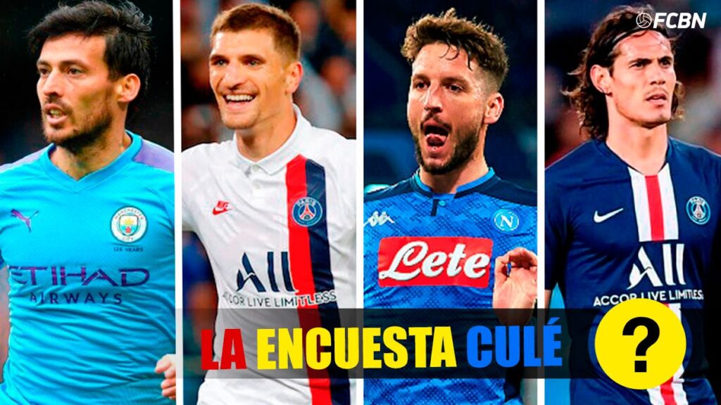 POLL: Which player that finishes agreement in June would you sign for Barça?