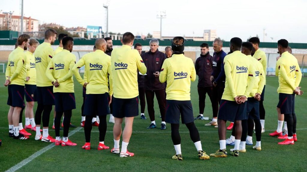 Barça players have already been tested for the coronavirus