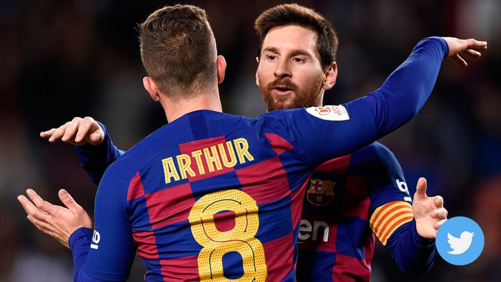 Arthur is learning catalan to continue a lot of years in Barça