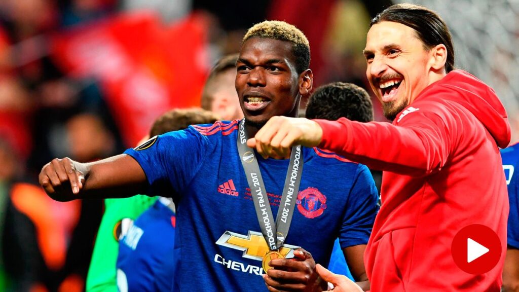 The battle of ‘freestyle football’ between Pogba and Zlatan does not end