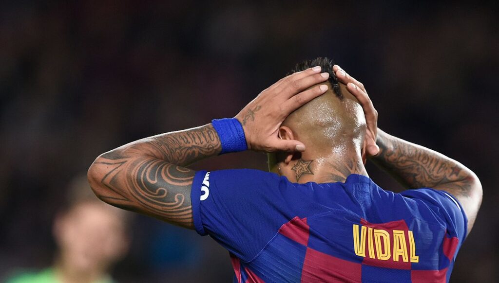 Arturo Vidal, a fixture for Setién: 12 straight games