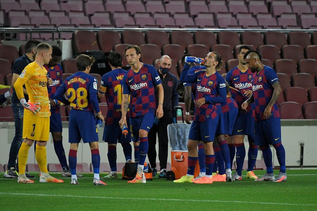 The 1×1 of Barça players against Leganés