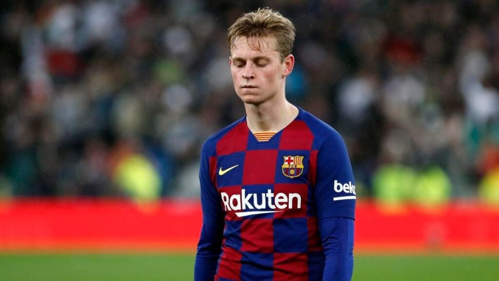 De Jong’s tremendous anger with FC Barcelona
