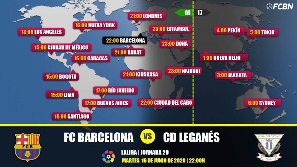 FC Barcelona vs Leganés in TV: When and where see the match of LaLiga 2019-20