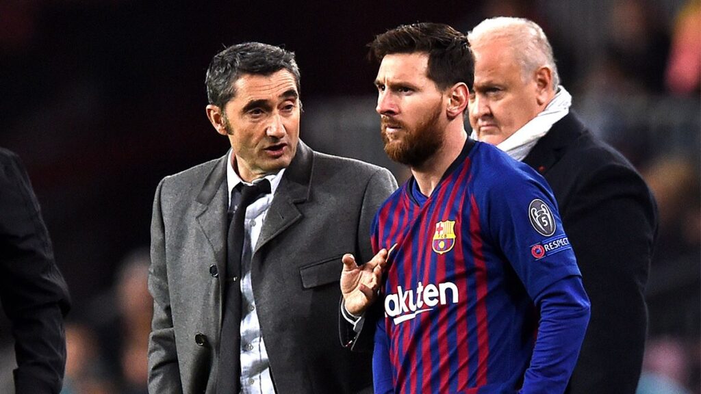 Ernesto Valverde gives details about his relationship with Leo Messi