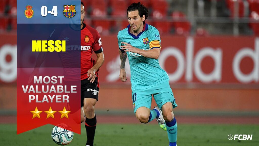 The ‘new normality’ doesn’t change to Messi, more Pichichi in Son Moix