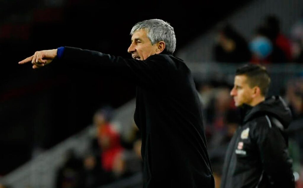 Setien revolution does not come and he already remembers Valverde