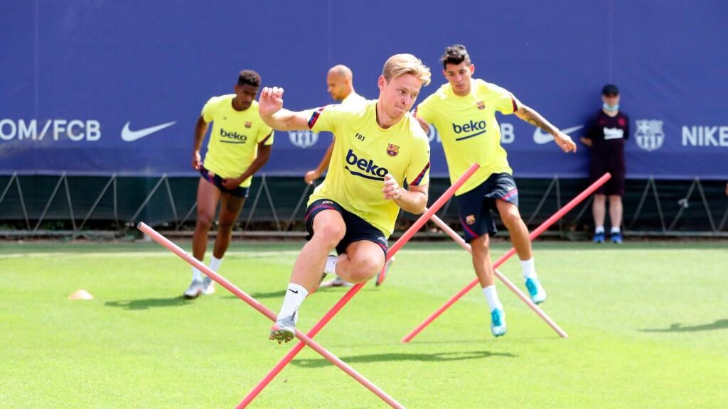 De Jong and Firpo improve and Barça hopes to get them back soon
