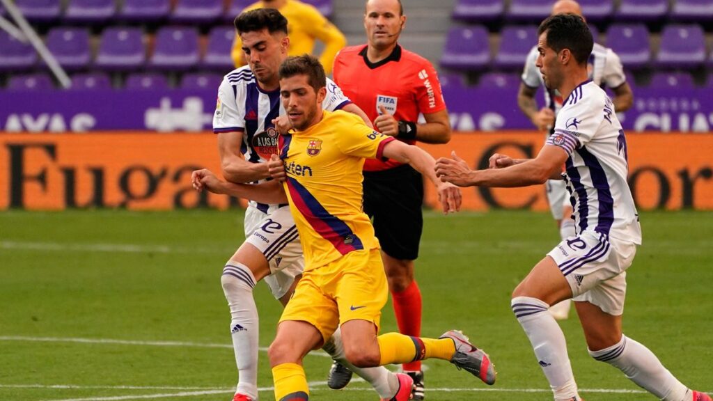 Sergi Roberto regrets the heat and the lack of aim in the Valladolid-Barça