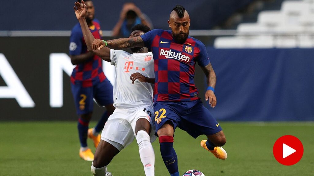 RIPPER: Arturo Vidal’s reaction after Lewandowski’s 2-6