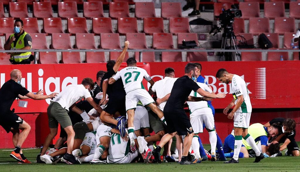 The three promoted teams that will play in LaLiga next season