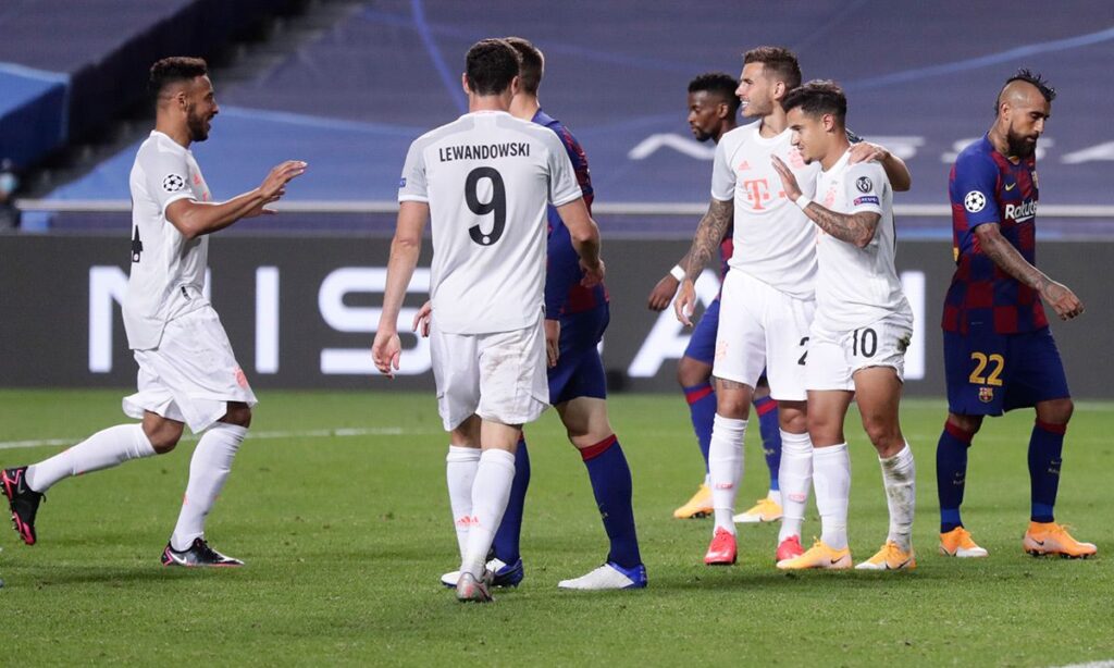 Coutinho sank Barcelona with two goals and one assist