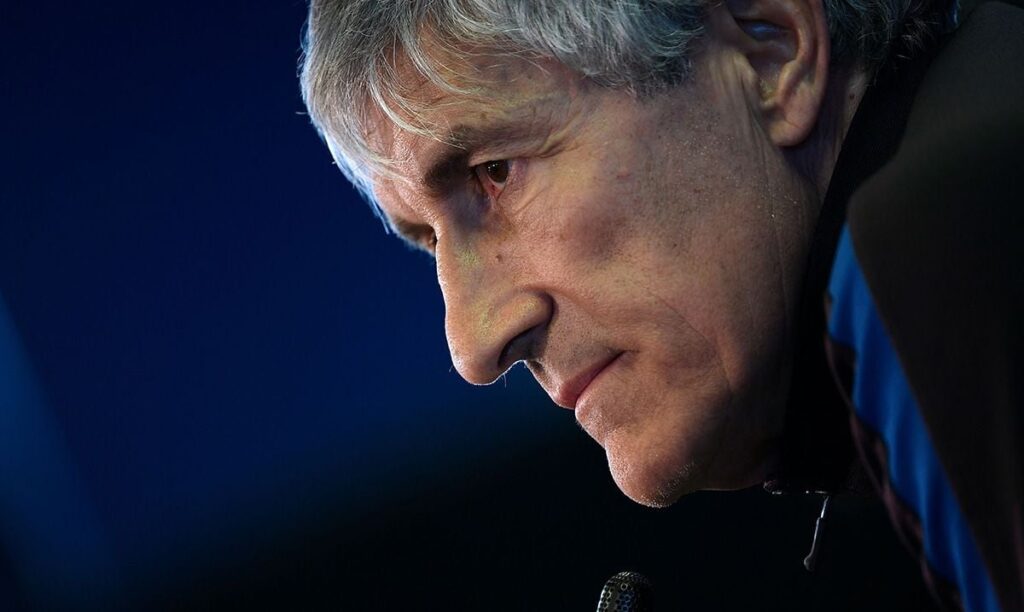 Quique Setién’s excuses to explain his failure at FC Barcelona