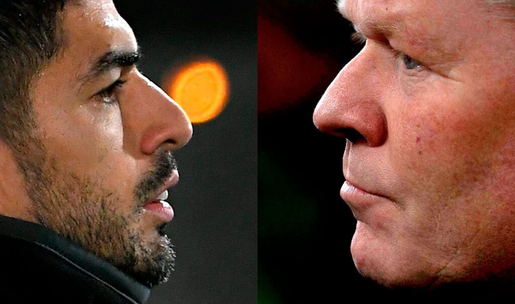 New conversation between Ronald Koeman and Luis Suárez!