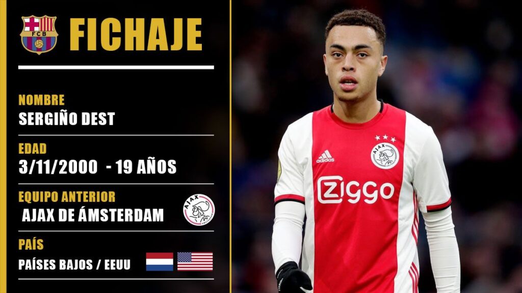 OFFICIAL | FC Barcelona announces the signing of Sergiño Dest