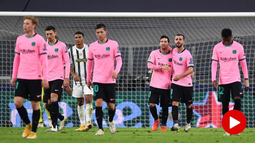 VIDEO SUMMARY: The goals and the best replays of the Juventus-Barça (0-2)