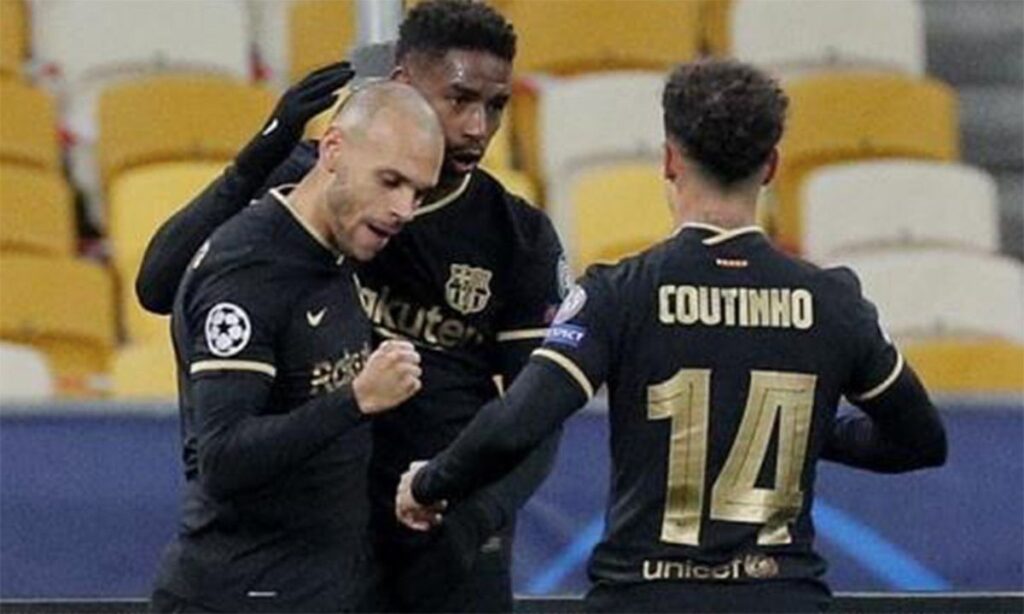 The Barça already has a ‘nine’! Doublet of Braithwaite against the Dynamo