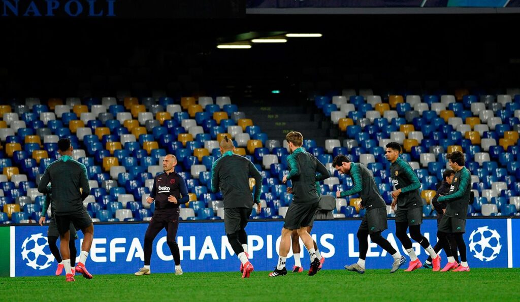 The Barça could make a triple daily session to play in three weeks