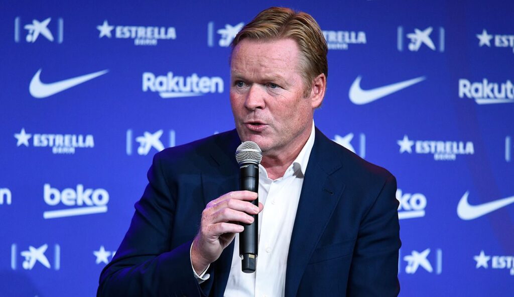 The message that Koeman has dedicated to Maradona after his death