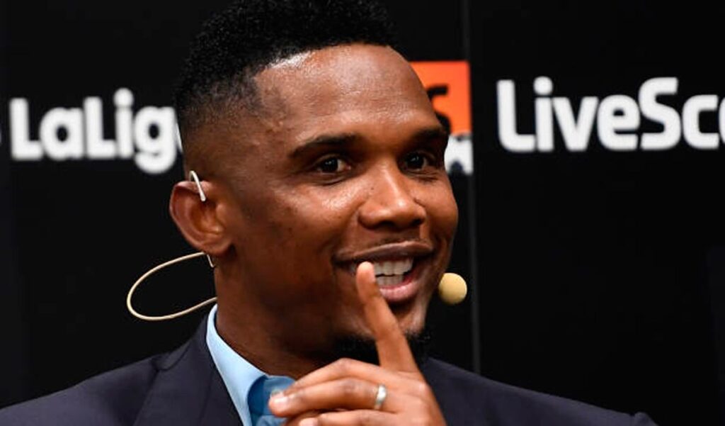 Eto’o bumped his car in Cameroon and went out without damage