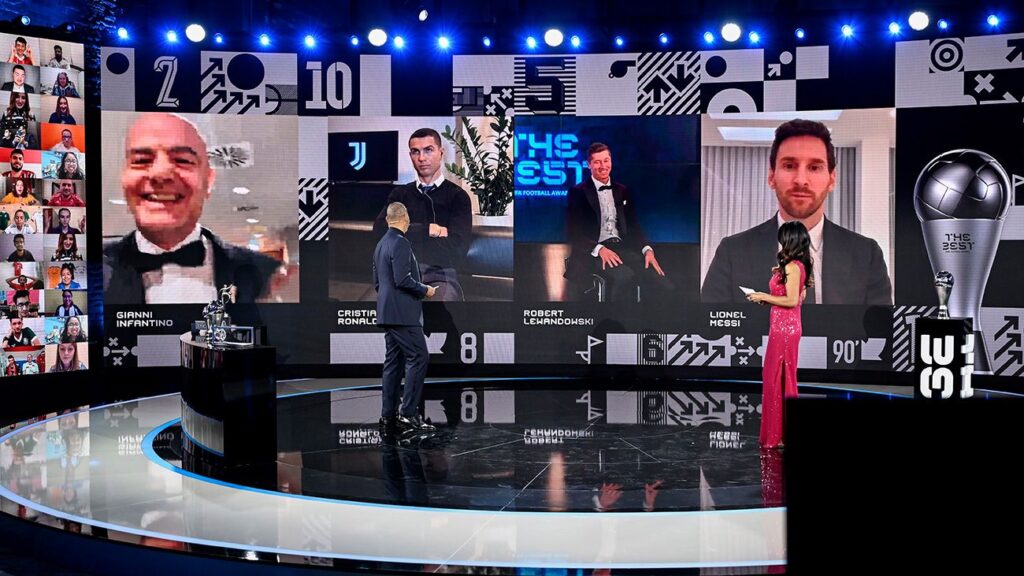 Cristiano Ronaldo voted for Messi in the Best … but Leo ‘passed’ from him