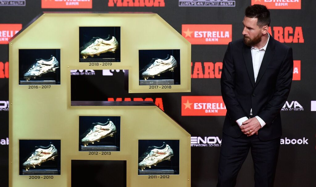 Messi takes run to try to conquer his seventh Golden Boot