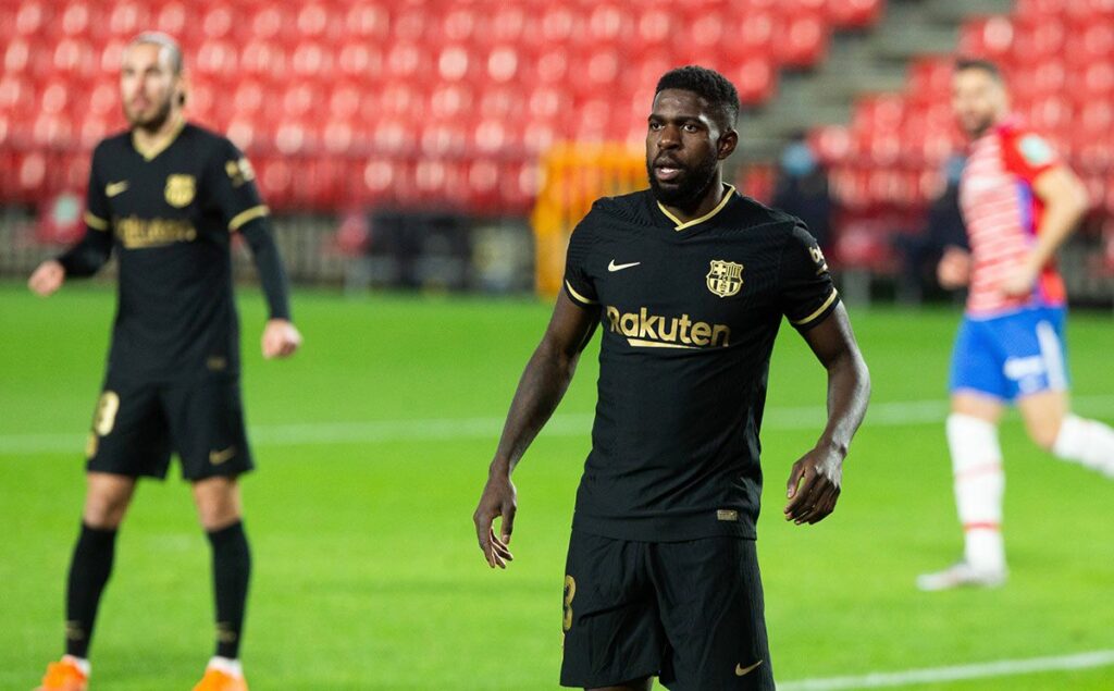 Umtiti brings hope to Barcelona with his match against Granada