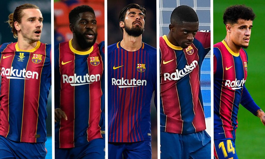 The Barça, the club that more invests in signings since the last five years