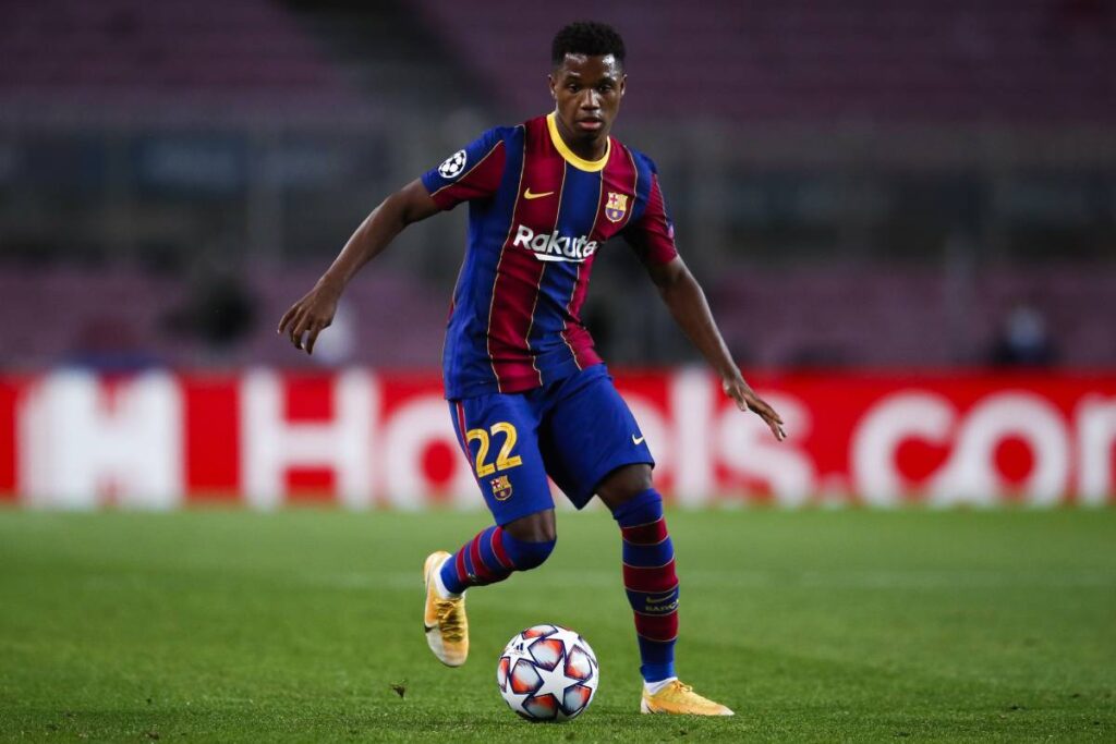 Ansu Fati, the best young player