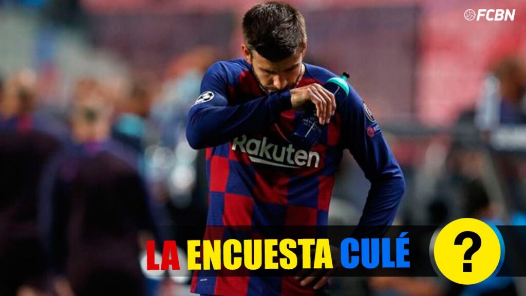 SURVEY: Three months without playing and title… Tarpaulin or risk of the Barça with Piqué?