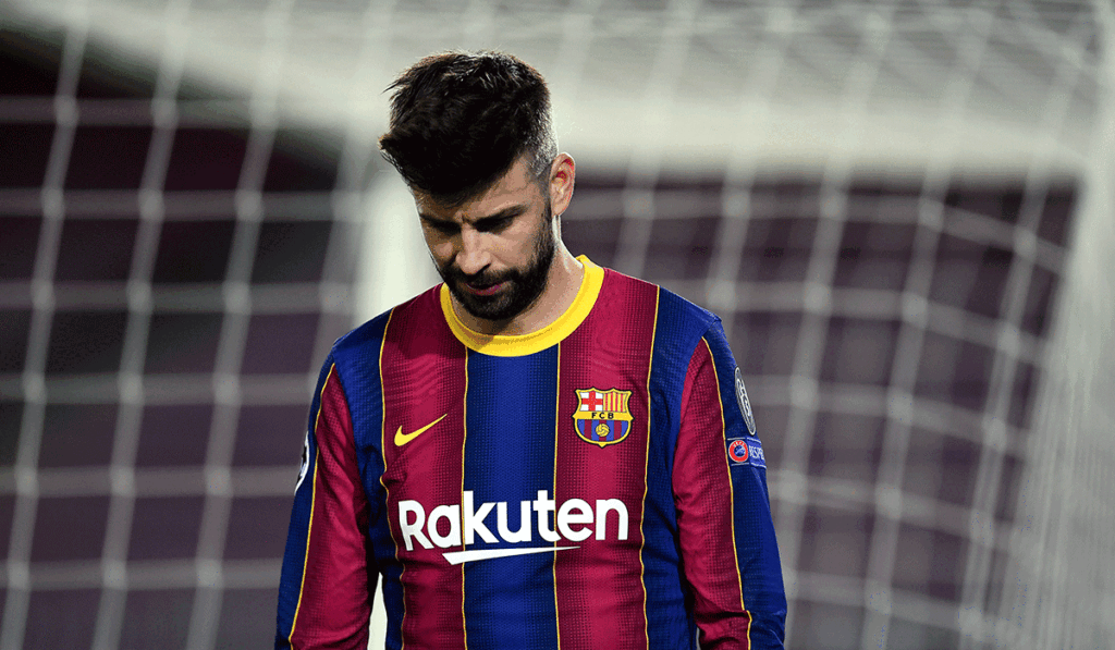 Piqué it did not hide his pain by the result: “it Is a hard hit”