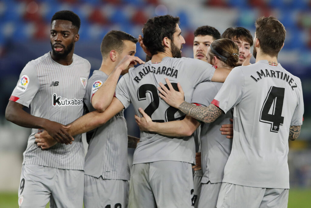 Athletic Bilbao, rival of the FC Barcelona in the final of Copa del Rey